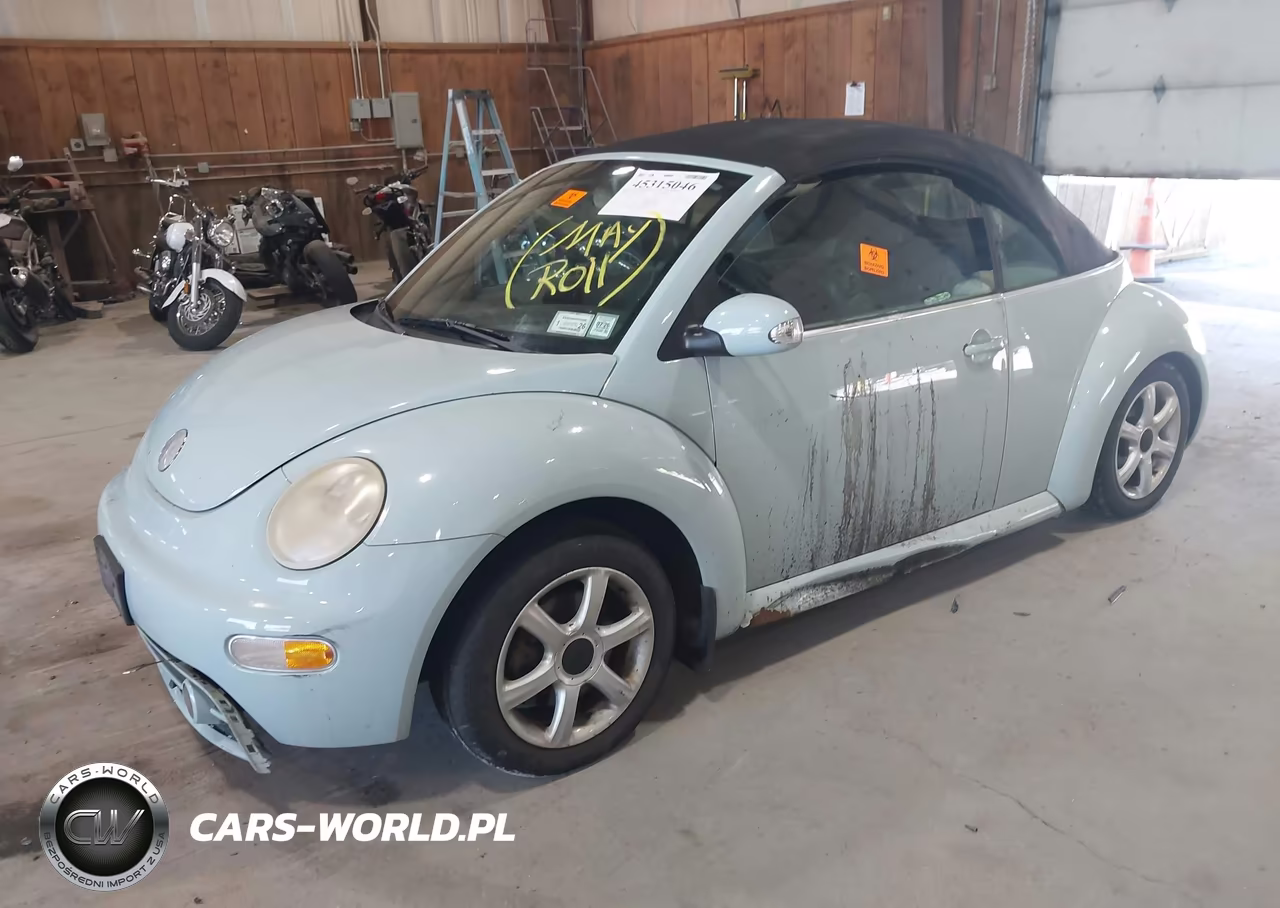 2004 Volkswagen New Beetle Gls 1.8T VIN:3VWCD31Y64M333004 - 2