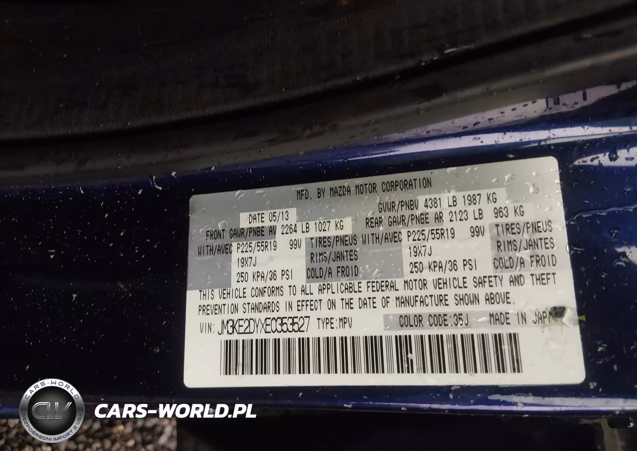 2014 Mazda Cx-5 Grand Touring VIN:JM3KE2DYXE0353527 - 9