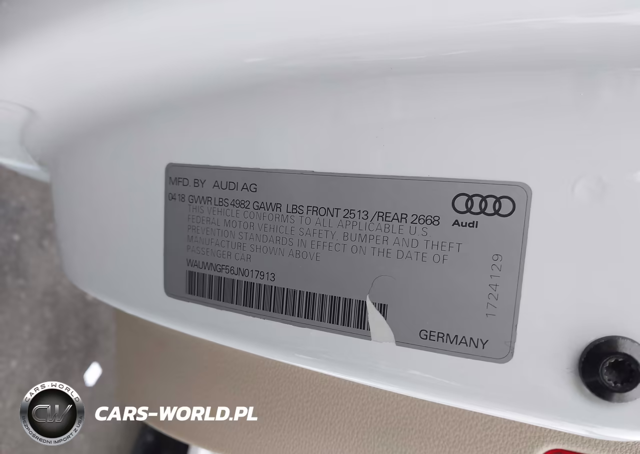 2018 Audi A5 2.0T Premium VIN:WAUWNGF56JN017913 - 9