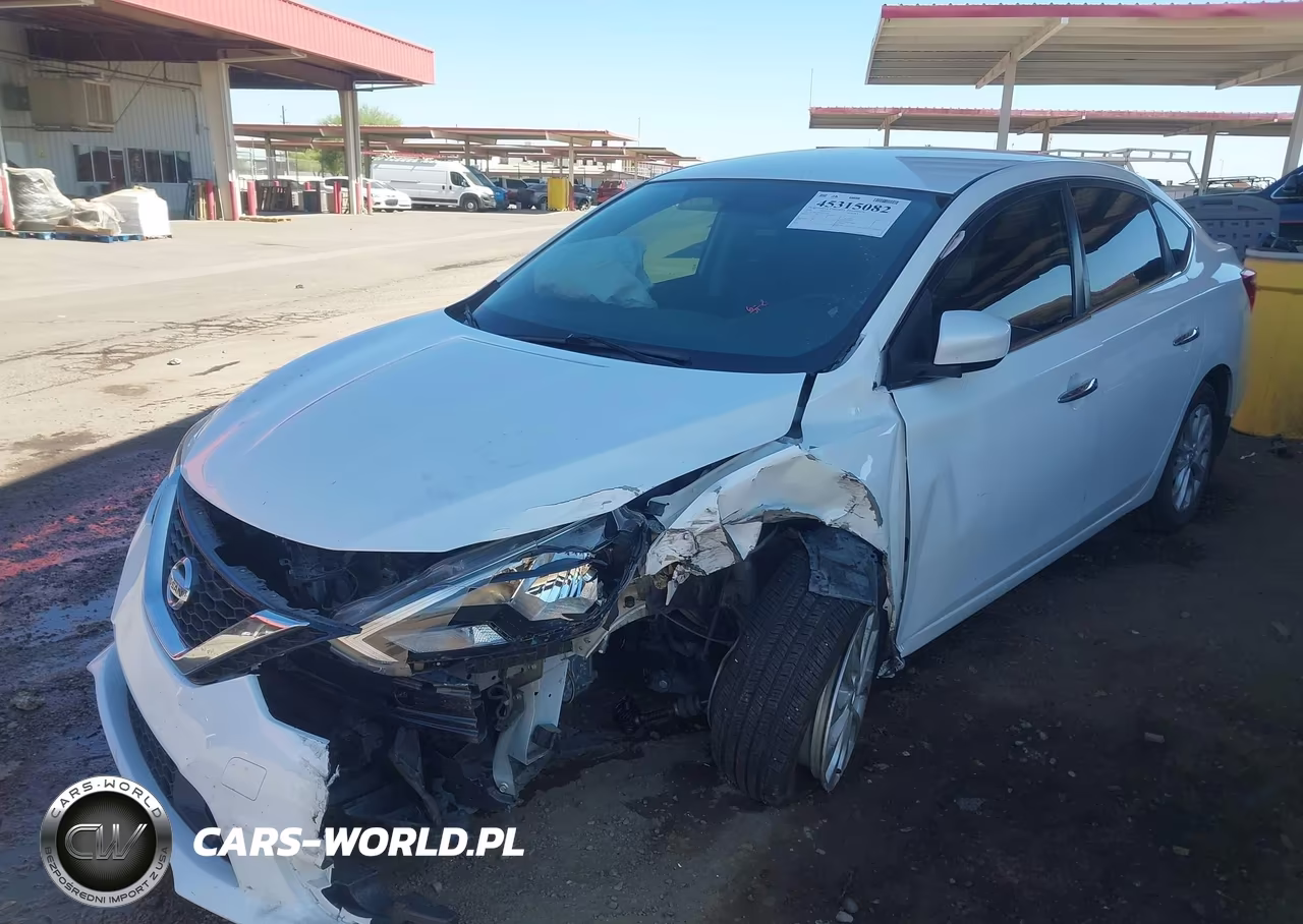 2018 Nissan Sentra Sv VIN:3N1AB7AP3JL637586 - 2
