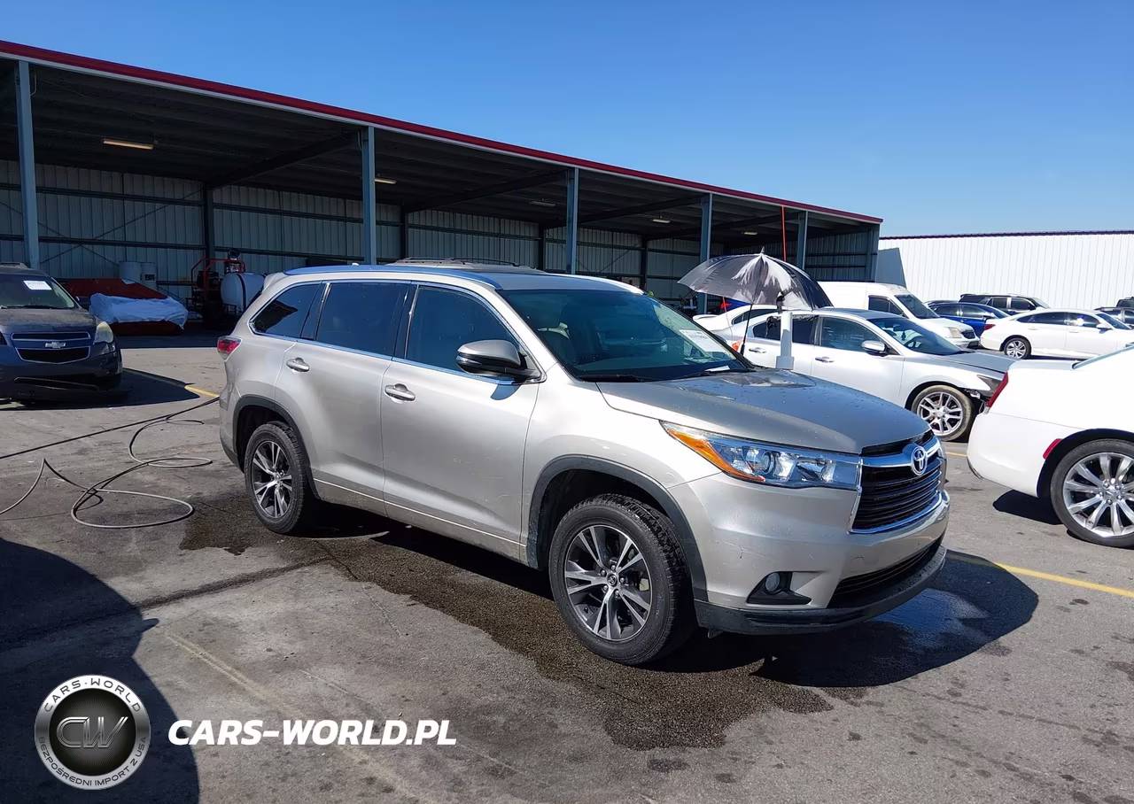 2016 Toyota Highlander Xle V6