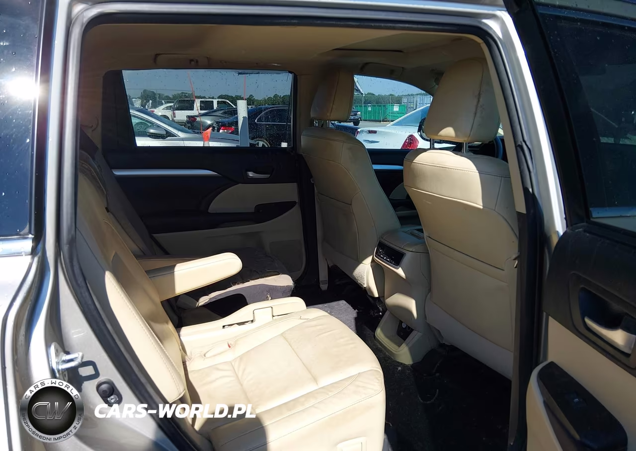 2016 Toyota Highlander Xle V6 VIN:5TDKKRFH2GS162482 - 8