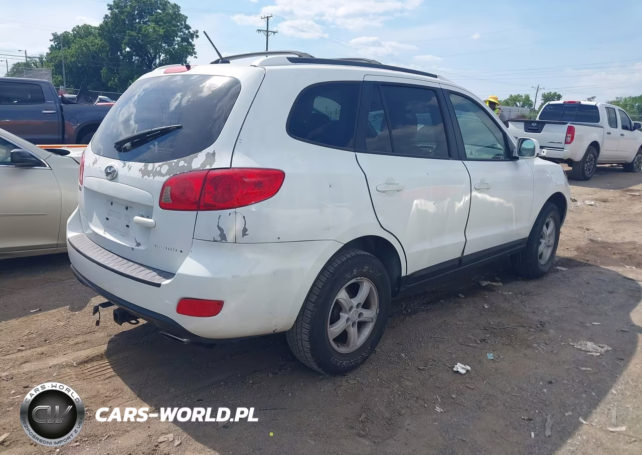 2007 Hyundai Santa Fe Gls VIN:5NMSG13D87H017115 - 4