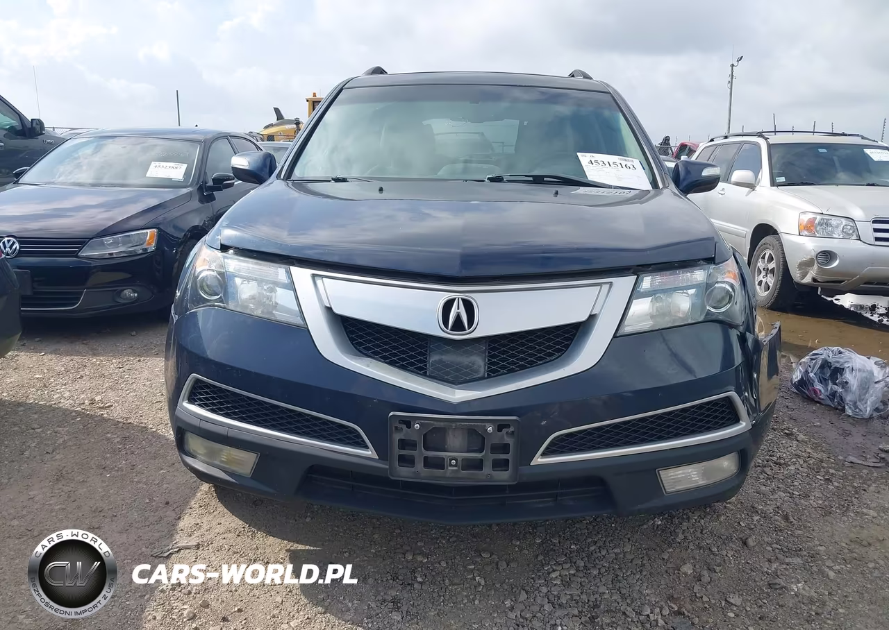 2011 Acura Mdx Advance Package VIN:2HNYD2H55BH529861 - 12