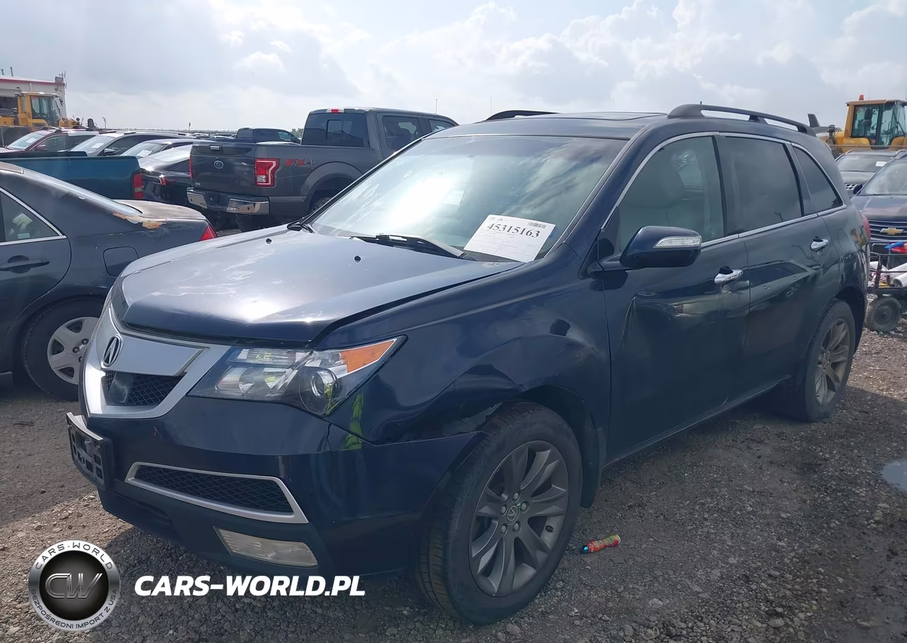 2011 Acura Mdx Advance Package VIN:2HNYD2H55BH529861 - 2