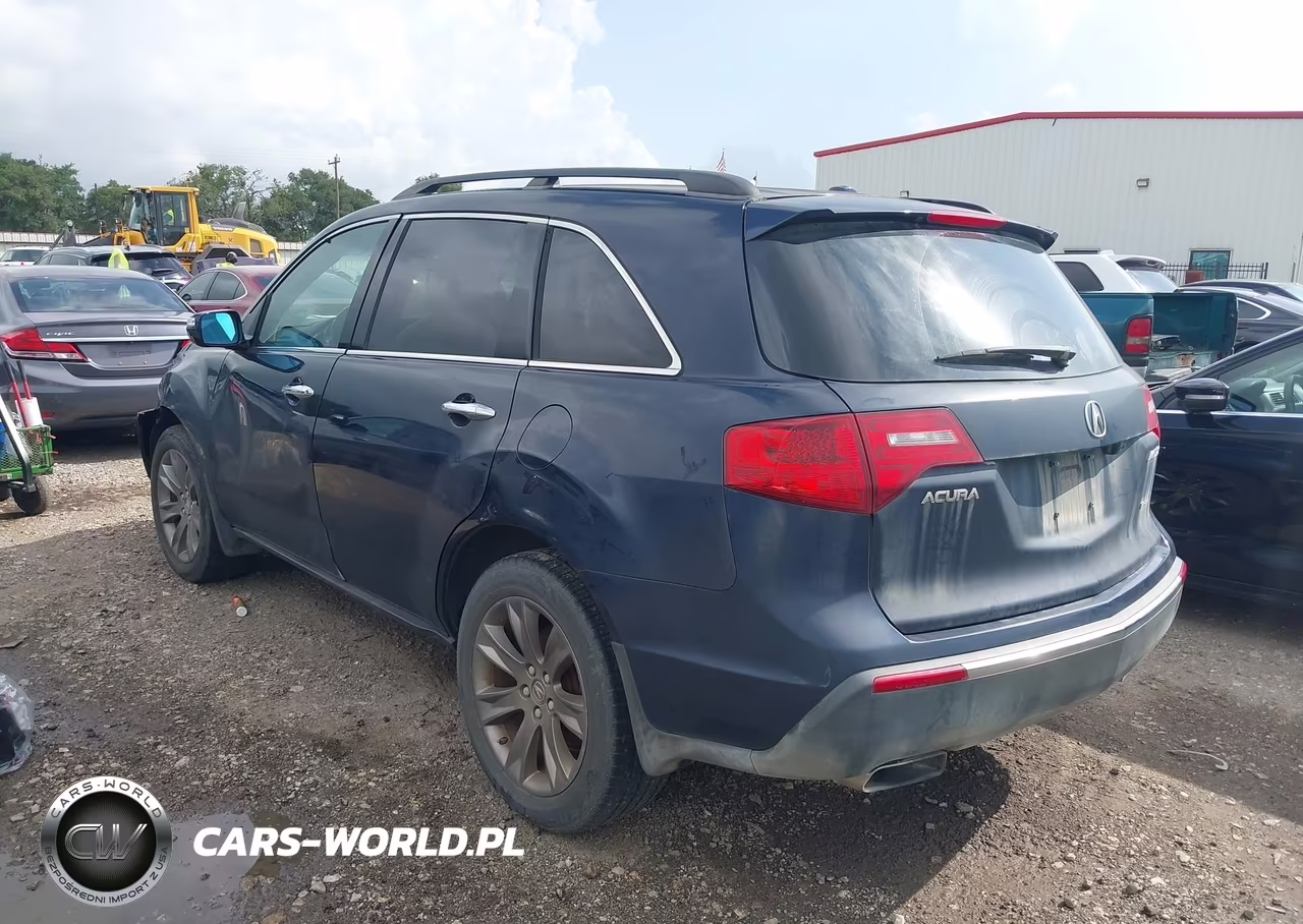 2011 Acura Mdx Advance Package VIN:2HNYD2H55BH529861 - 3