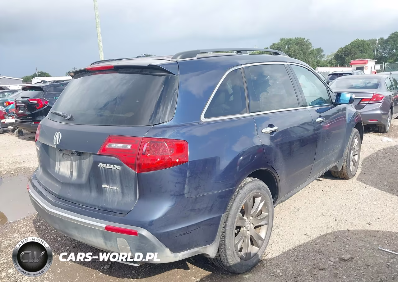 2011 Acura Mdx Advance Package VIN:2HNYD2H55BH529861 - 4