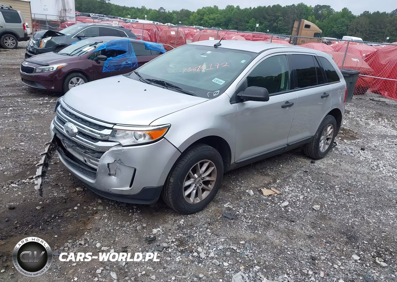 2014 Ford Edge Se VIN:2FMDK3GC3EBB19501 - 2