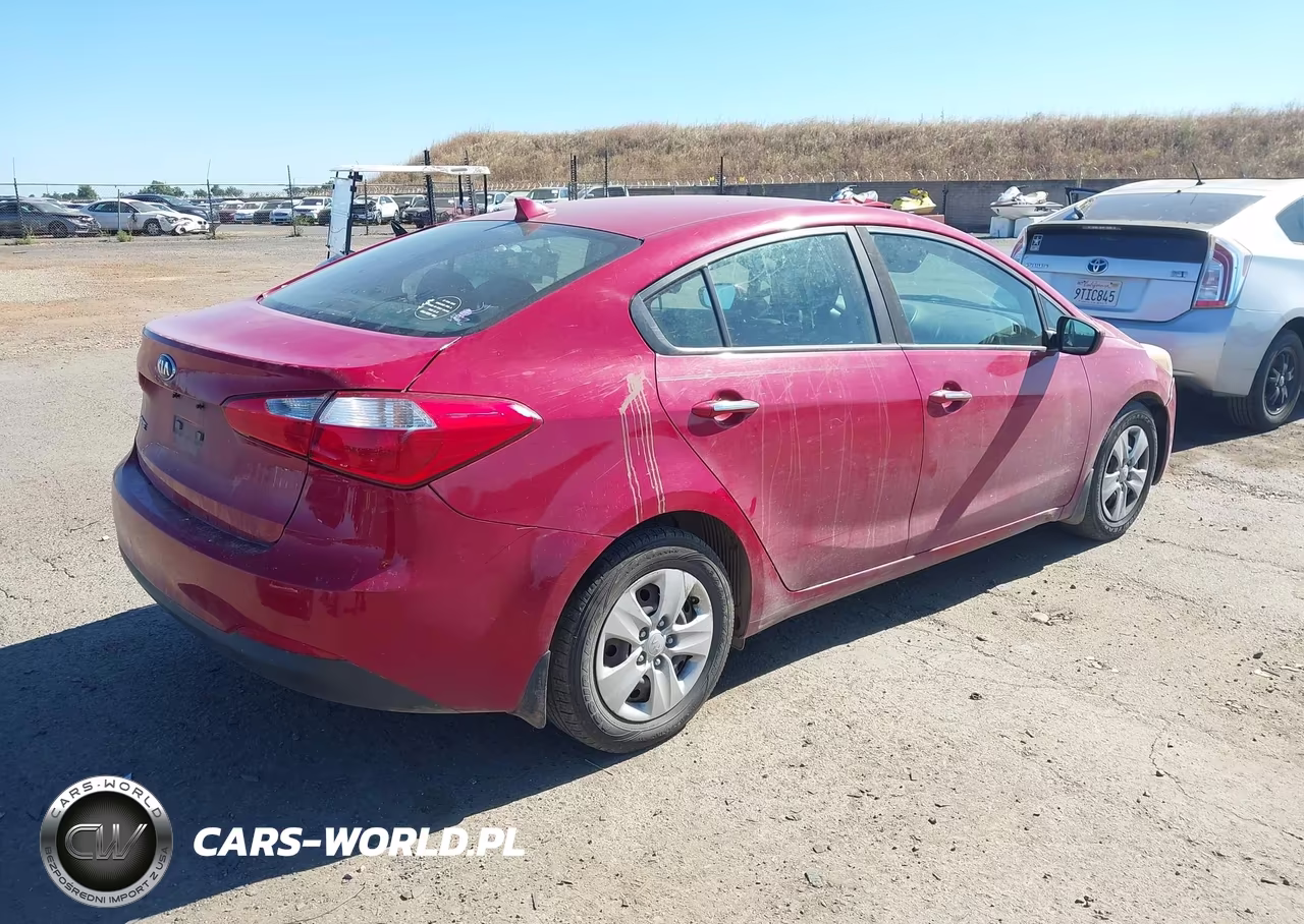 2016 Kia Forte Lx VIN:KNAFX4A68G5533689 - 4
