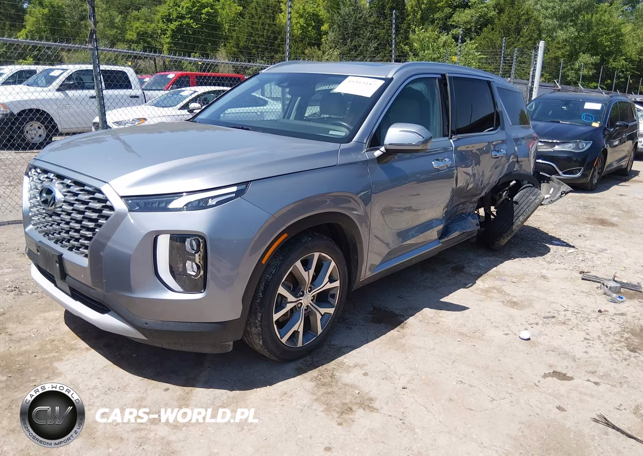 2021 Hyundai Palisade Sel VIN:KM8R34HEXMU187067 - 2