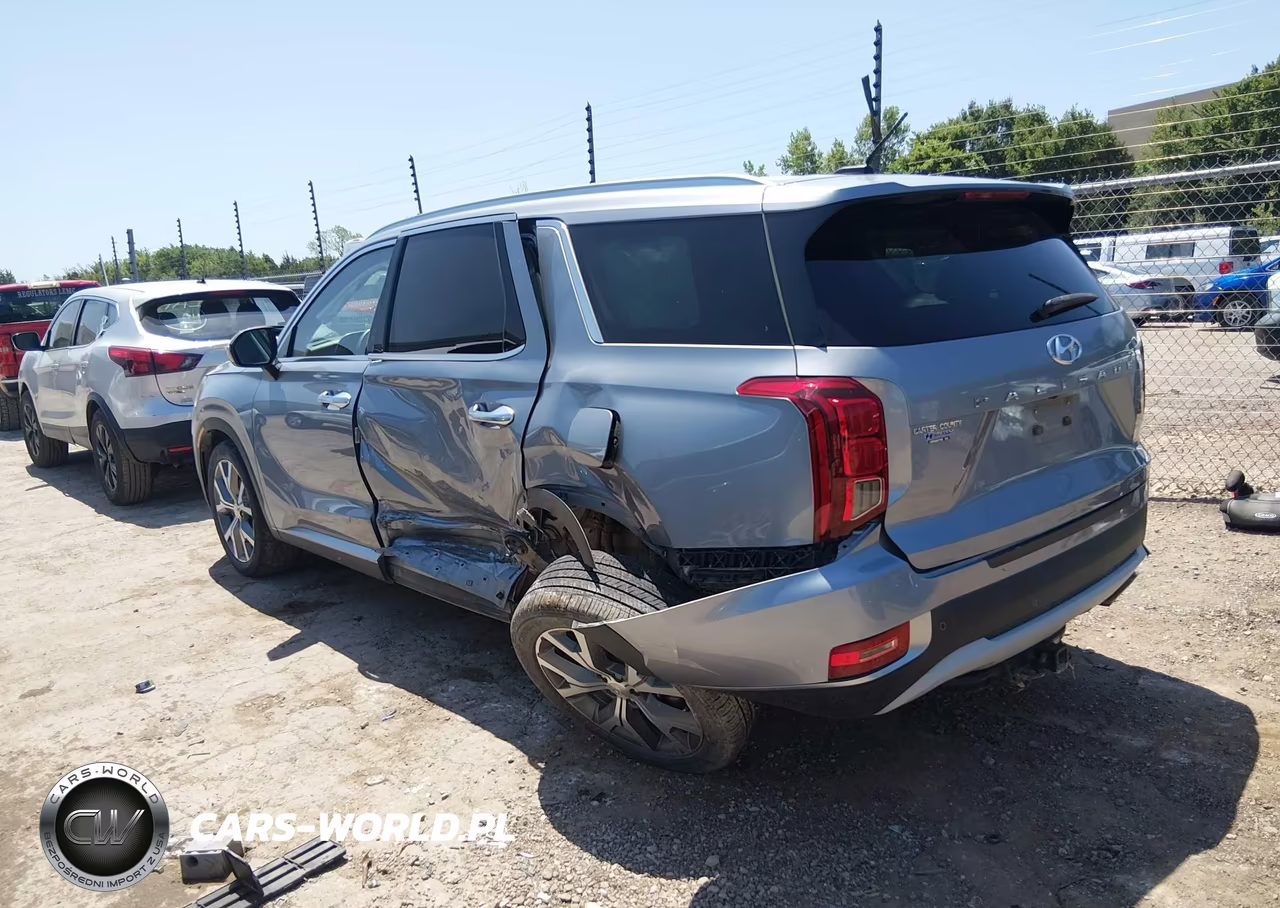2021 Hyundai Palisade Sel VIN:KM8R34HEXMU187067 - 3