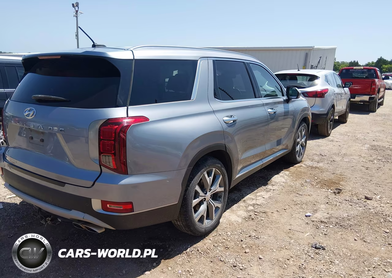 2021 Hyundai Palisade Sel VIN:KM8R34HEXMU187067 - 4