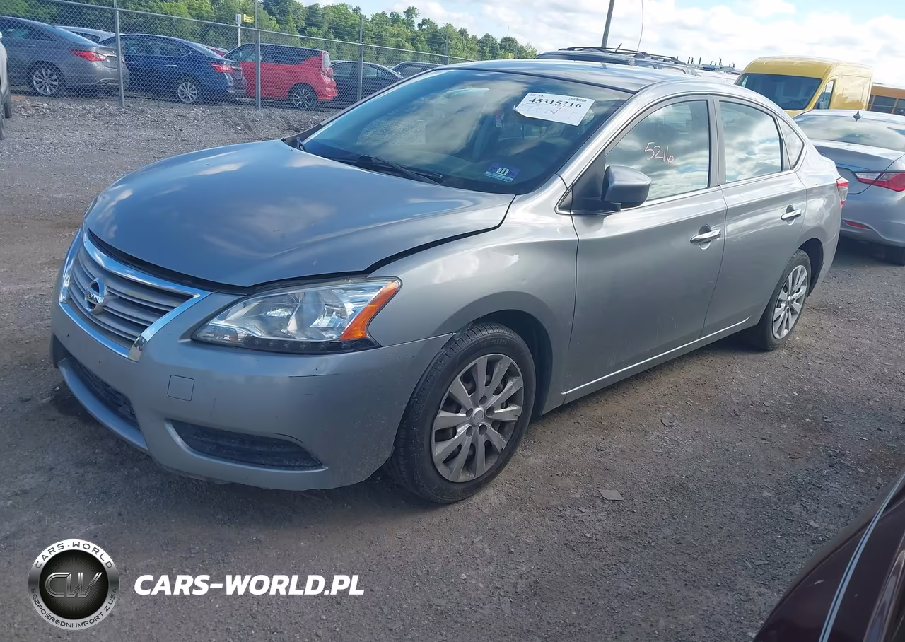 2013 Nissan Sentra Sv VIN:3N1AB7AP2DL561685 - 2