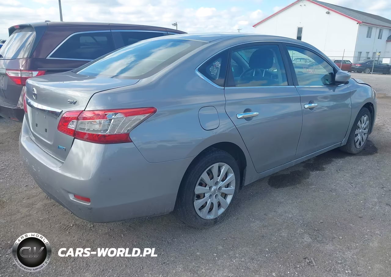 2013 Nissan Sentra Sv VIN:3N1AB7AP2DL561685 - 4