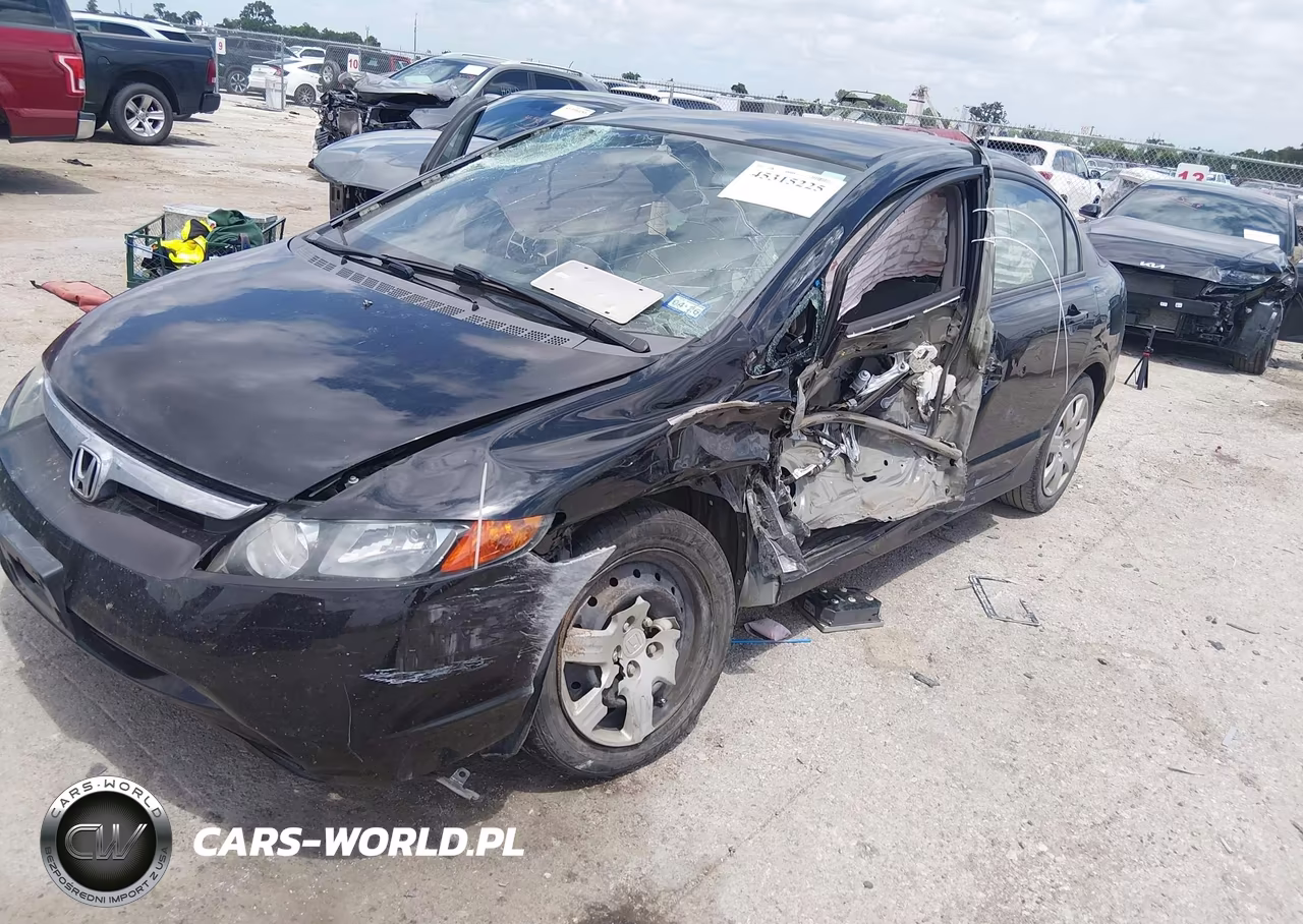 2008 Honda Civic Lx VIN:2HGFA16568H328371 - 2