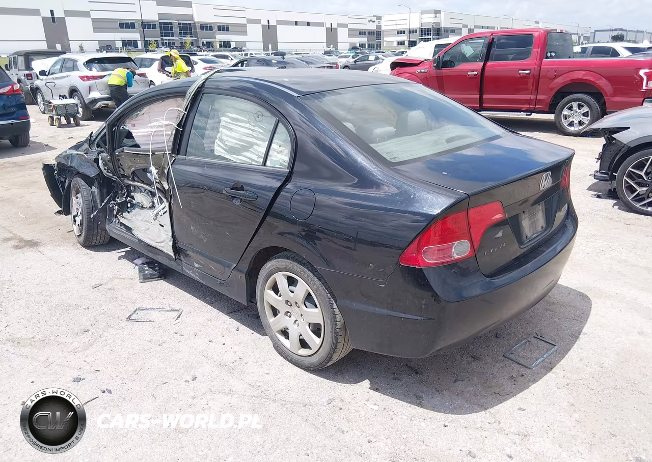 2008 Honda Civic Lx VIN:2HGFA16568H328371 - 3