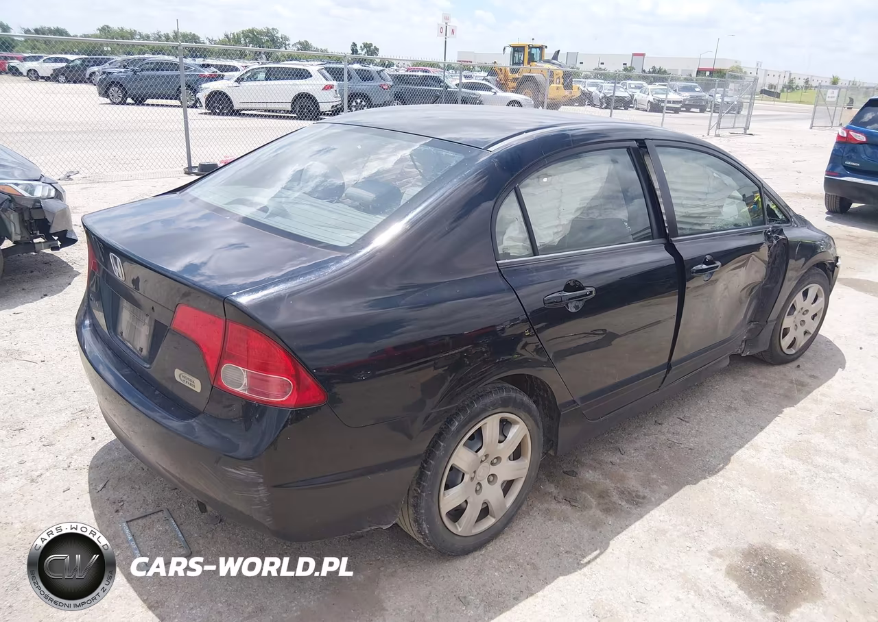 2008 Honda Civic Lx VIN:2HGFA16568H328371 - 4