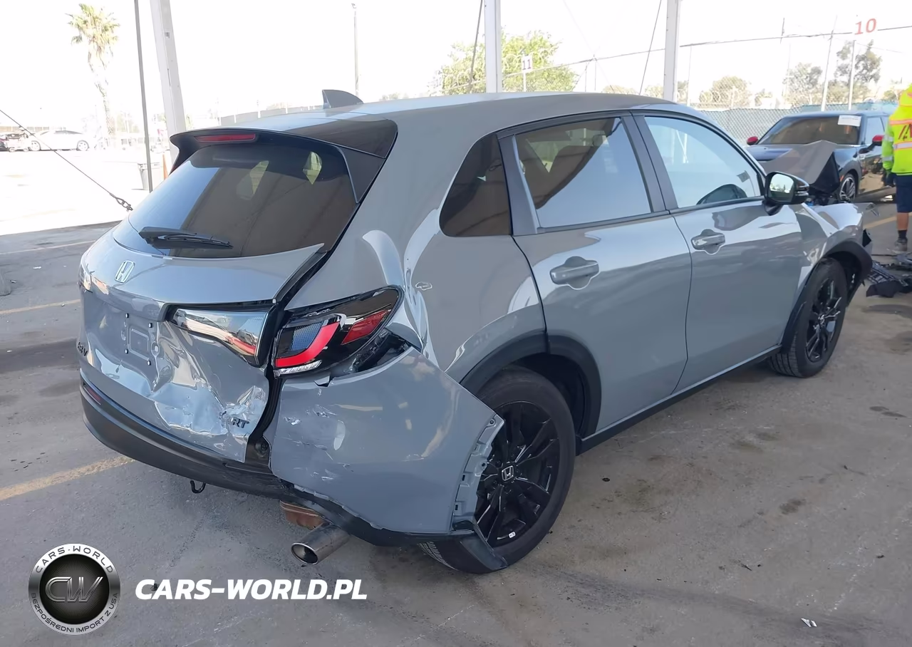 2026 Honda Hr-V 2Wd Sport VIN:3CZRZ1H54TM712266 - 4