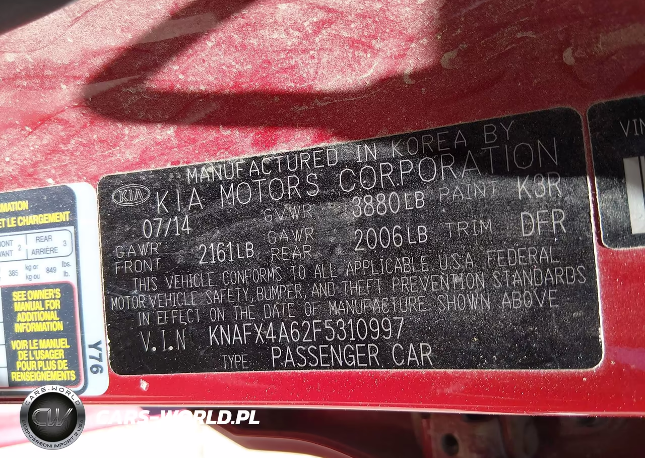 2015 Kia Forte Lx VIN:KNAFX4A62F5310997 - 9