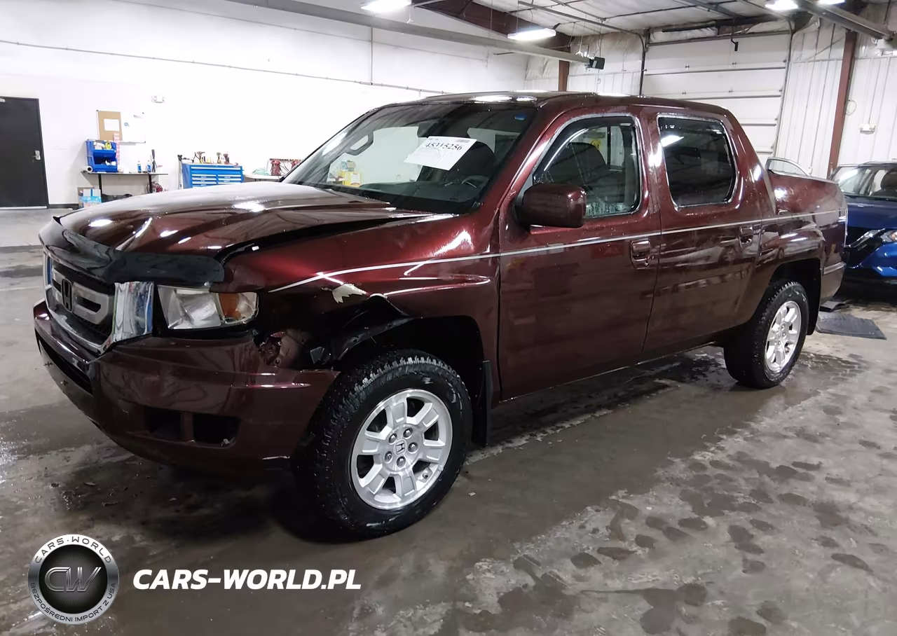 2009 Honda Ridgeline Rts VIN:5FPYK16429B106551 - 2