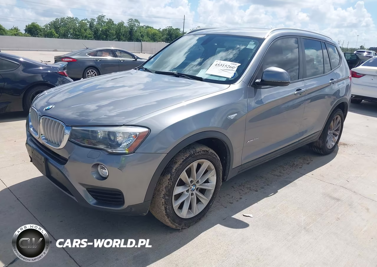 2016 BMW X3 xDrive28I VIN:5UXWX9C57G0D66194 - 2