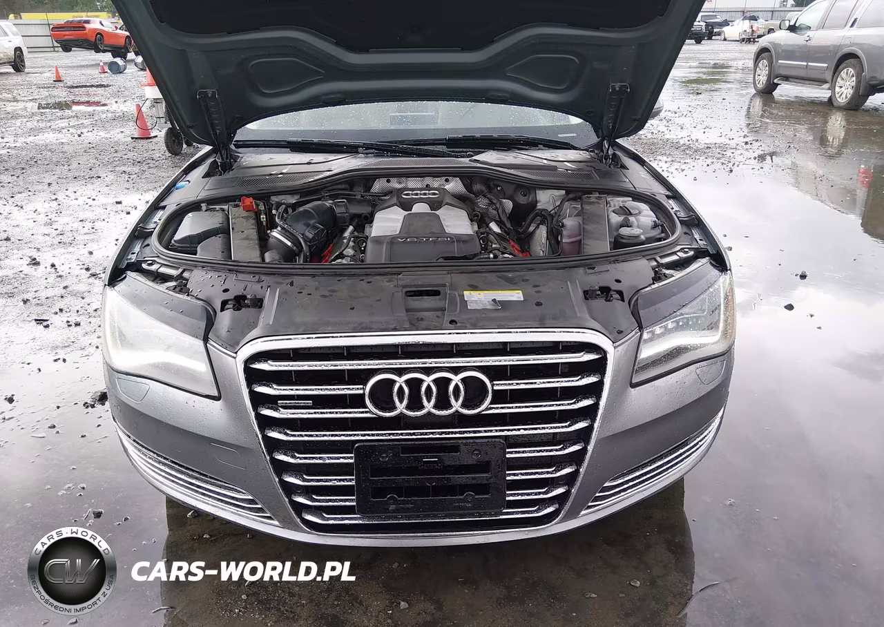 2013 Audi A8 L 3.0T VIN:WAURGAFD8DN021283 - 10