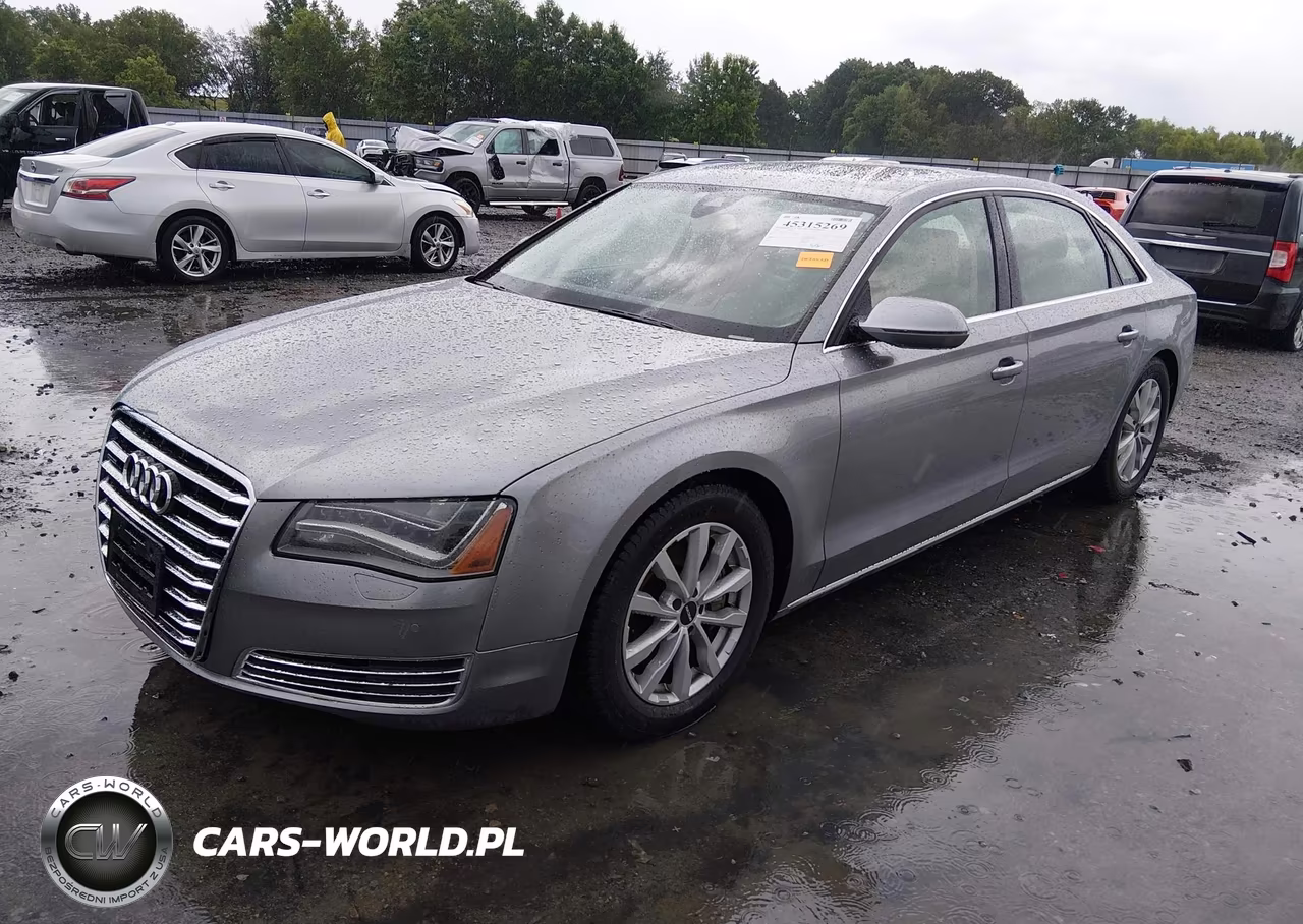 2013 Audi A8 L 3.0T VIN:WAURGAFD8DN021283 - 2