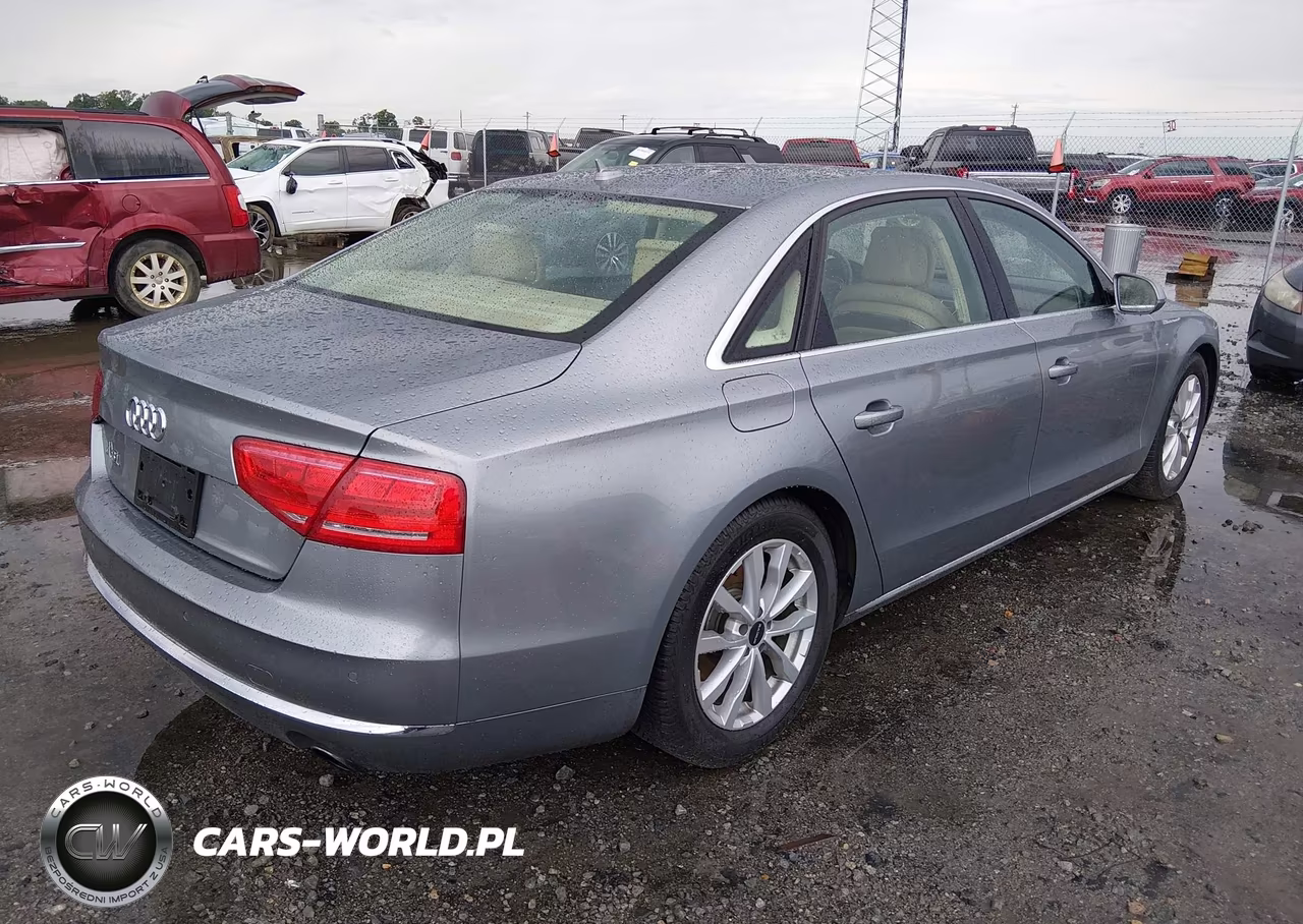 2013 Audi A8 L 3.0T VIN:WAURGAFD8DN021283 - 4