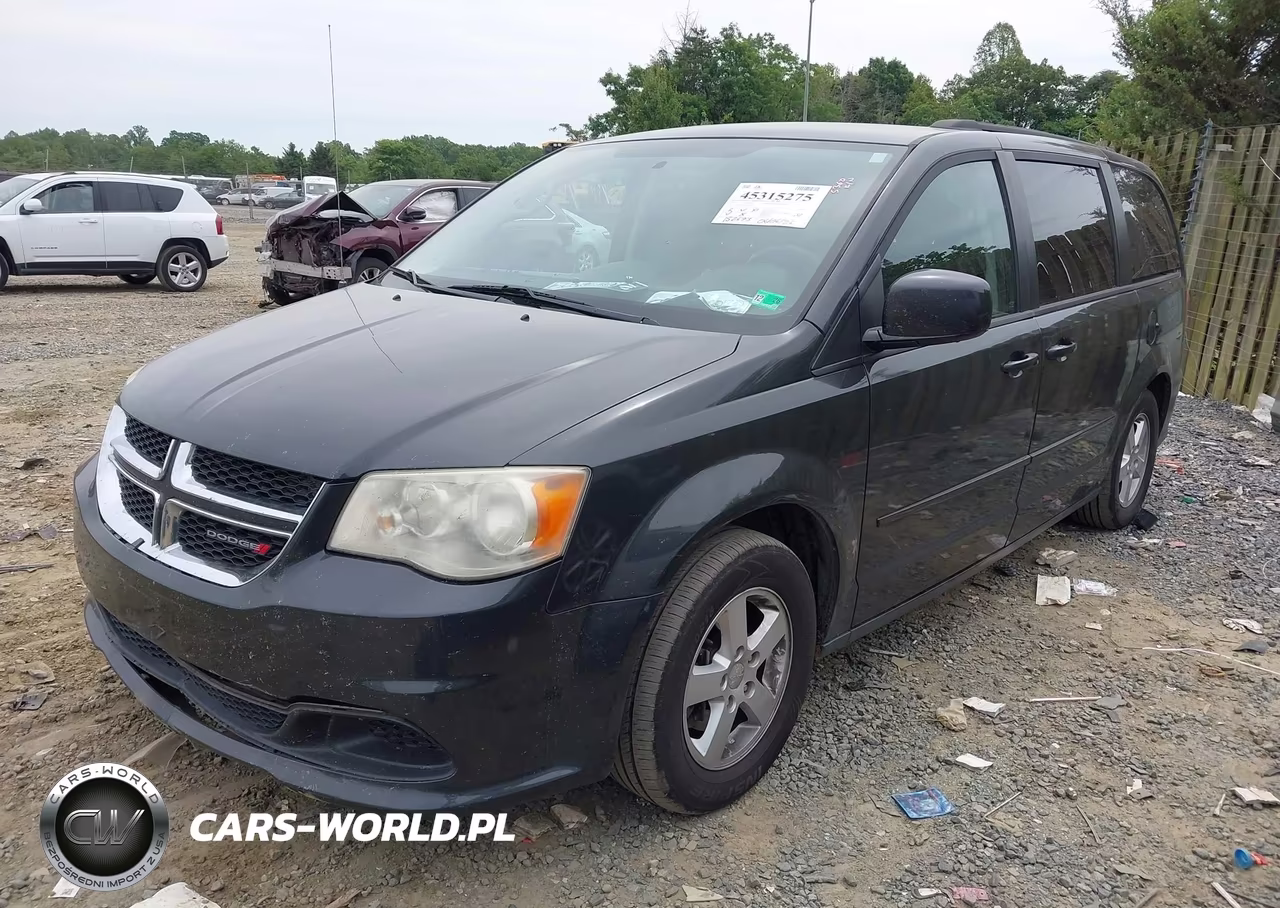 2012 Dodge Grand Caravan Sxt VIN:2C4RDGCGXCR308493 - 2