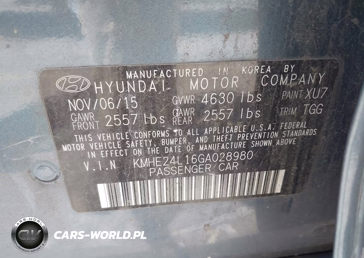 2016 Hyundai Sonata Hybrid Se VIN:KMHE24L16GA028980 - 9