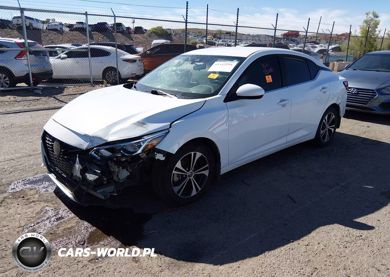 2022 Nissan Sentra Sv Xtronic Cvt VIN:3N1AB8CV6NY233031 - 2