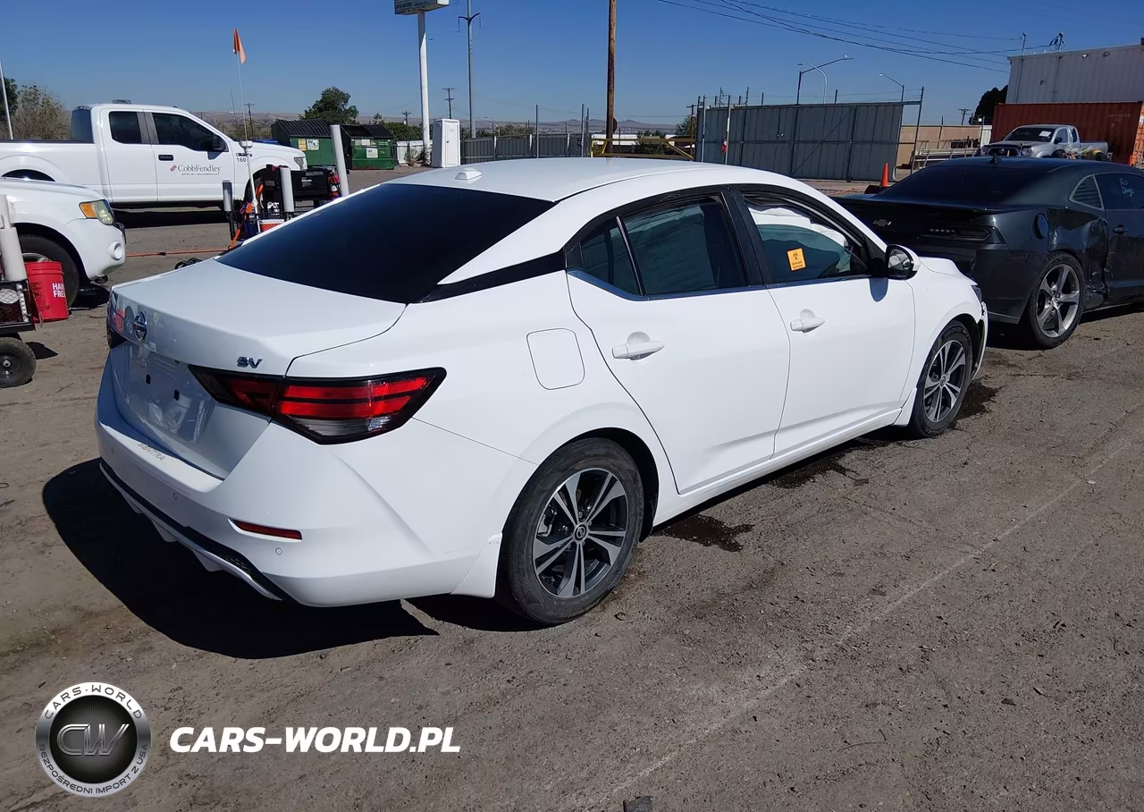 2022 Nissan Sentra Sv Xtronic Cvt VIN:3N1AB8CV6NY233031 - 4