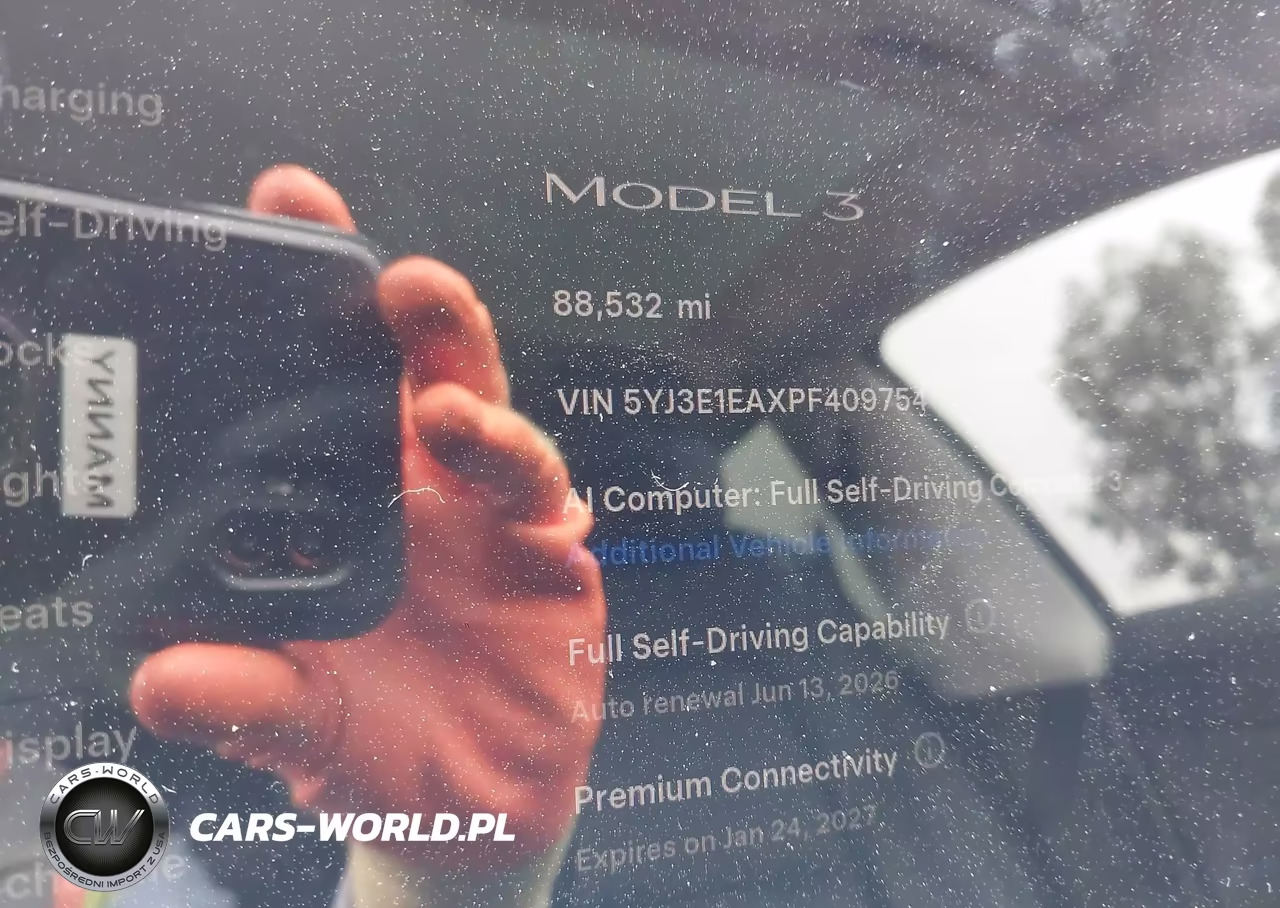 2023 Tesla Model 3 Rear-Wheel Drive VIN:5YJ3E1EAXPF409754 - 7
