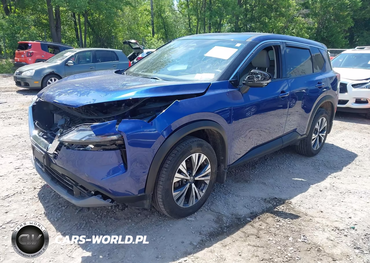 2021 Nissan Rogue Sv Intelligent Awd VIN:JN8AT3BB9MW204086 - 2
