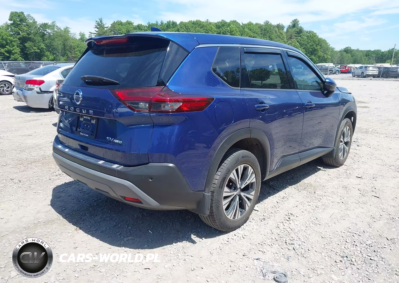 2021 Nissan Rogue Sv Intelligent Awd VIN:JN8AT3BB9MW204086 - 4