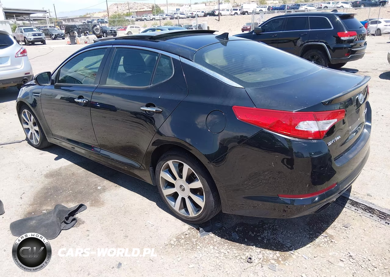 2012 Kia Optima Sx VIN:5XXGR4A69CG058335 - 3