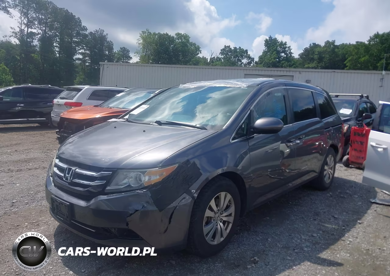 2016 Honda Odyssey Ex-L VIN:5FNRL5H66GB106212 - 2