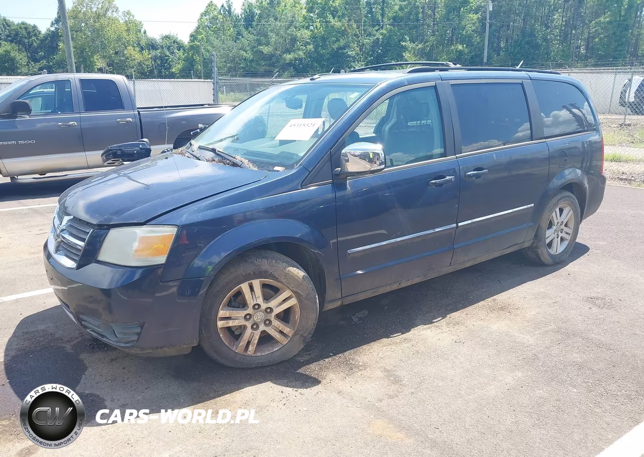2008 Dodge Grand Caravan Sxt VIN:2D8HN54X68R650513 - 2