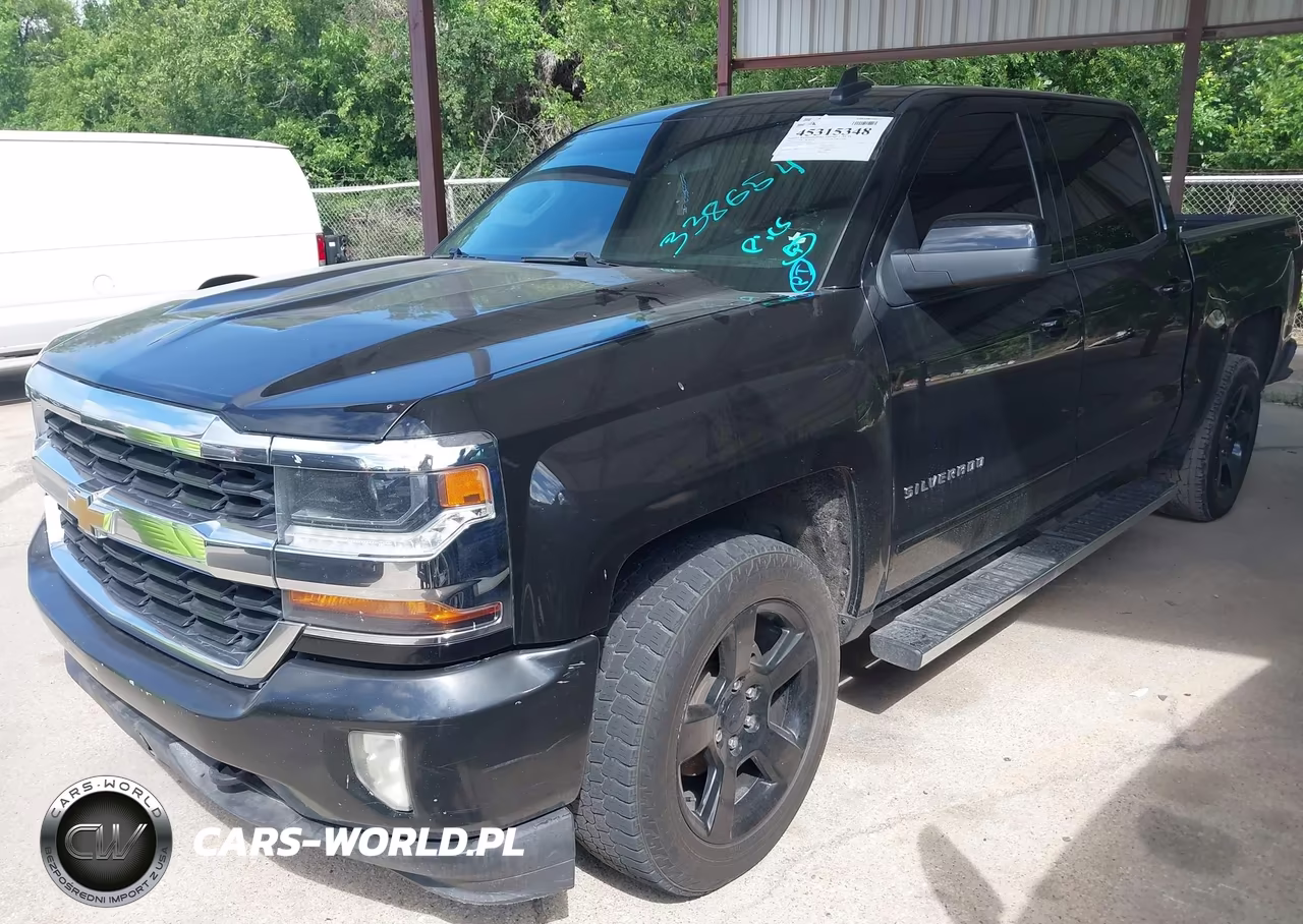 2017 Chevrolet Silverado 1500 1Lt VIN:3GCUKREC0HG338654 - 2