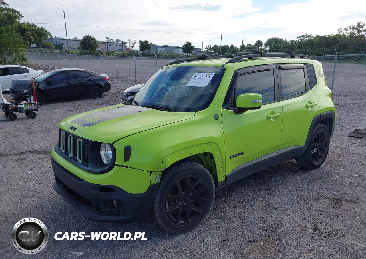 2018 Jeep Renegade Altitude Fwd VIN:ZACCJABB8JPH34623 - 2