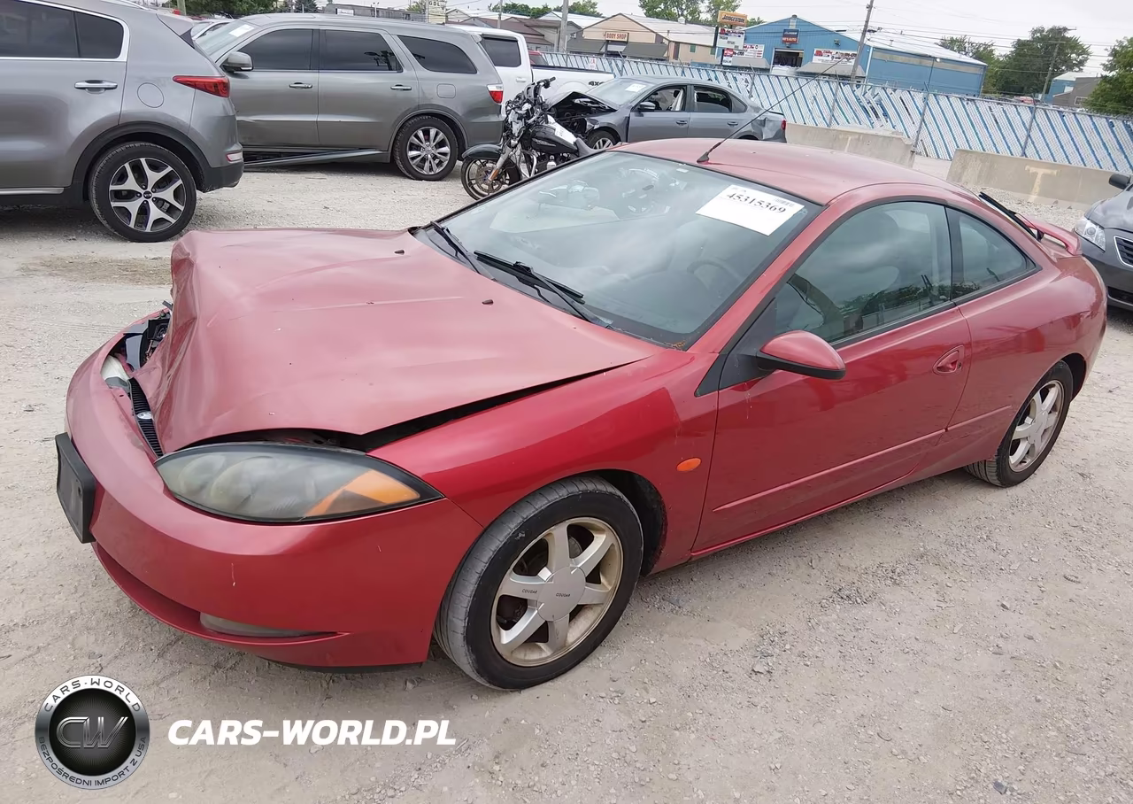1999 Mercury Cougar V6 VIN:1ZWFT61LXX5670237 - 2