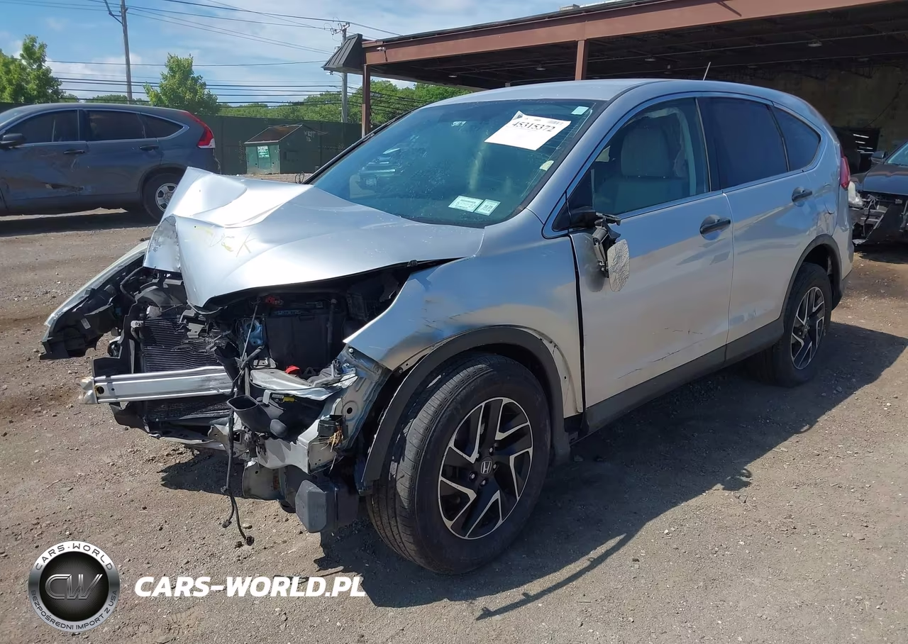 2016 Honda Cr-V Se VIN:5J6RM4H45GL038563 - 2