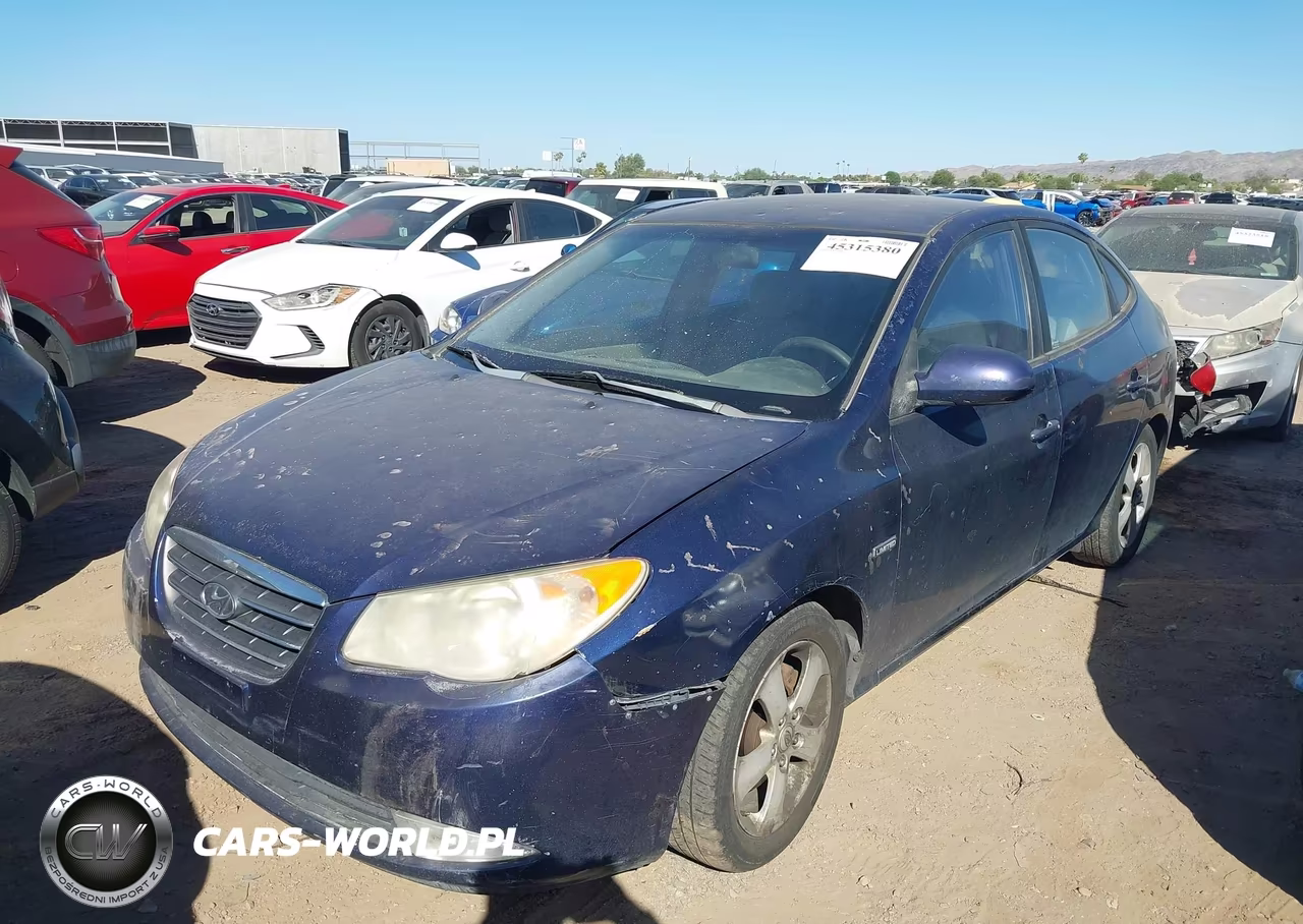 2007 Hyundai Elantra Gls-Limited-Ltd-Se VIN:KMHDU46D67U066106 - 2