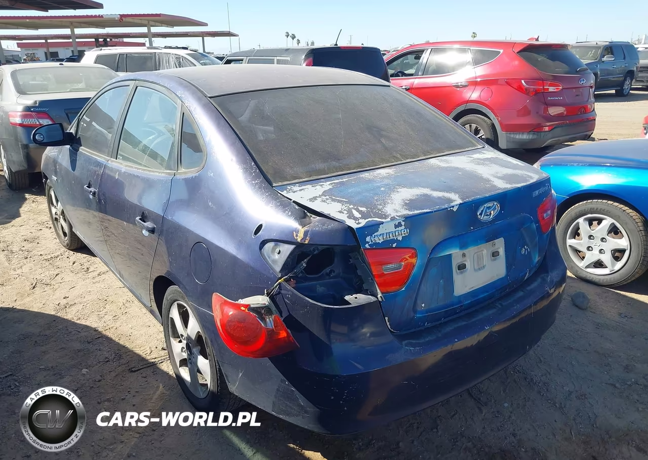 2007 Hyundai Elantra Gls-Limited-Ltd-Se VIN:KMHDU46D67U066106 - 3