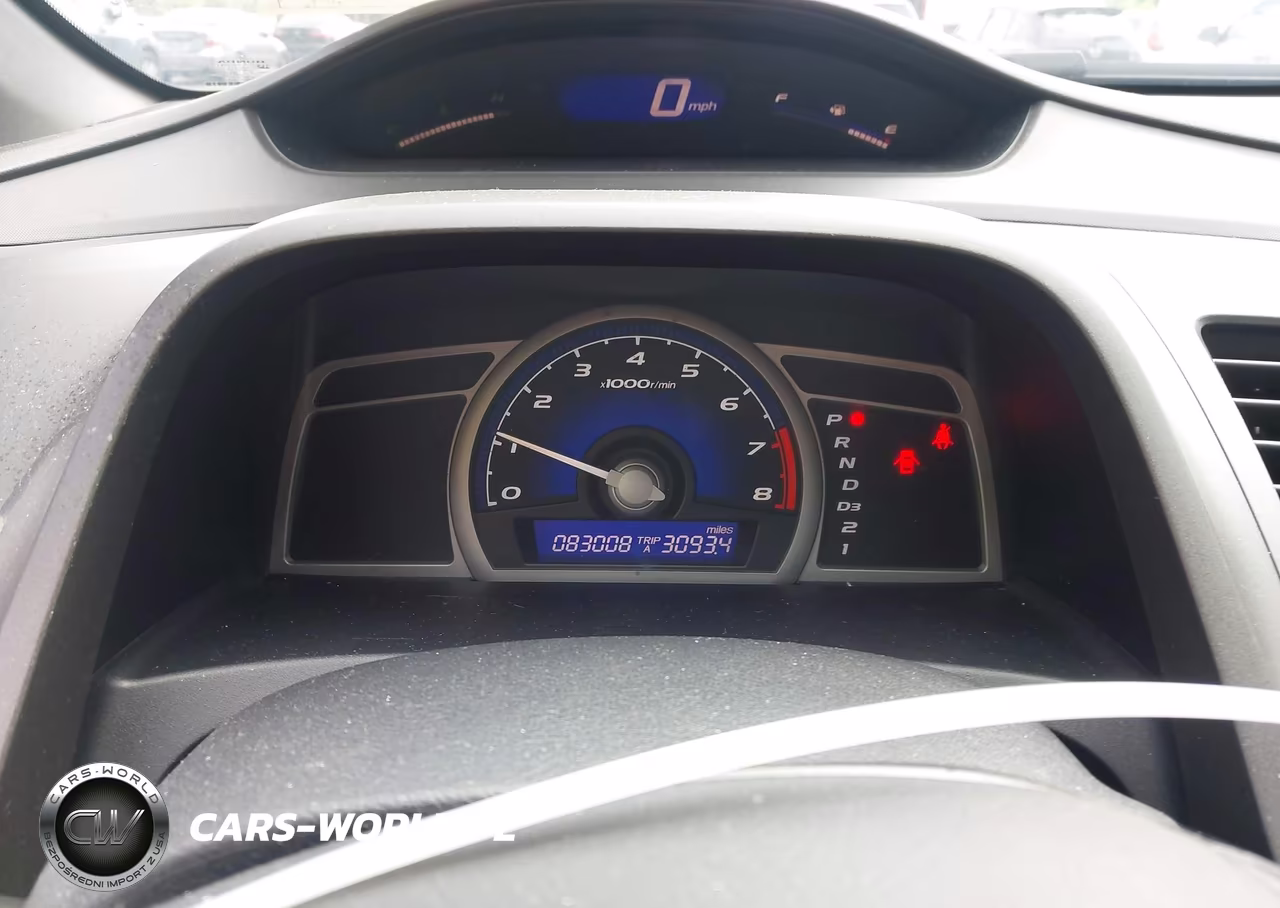 2008 Honda Civic Lx VIN:2HGFG12658H502668 - 7