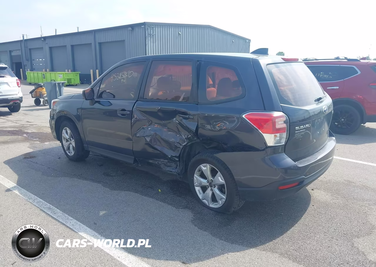 2017 Subaru Forester 2.5I VIN:JF2SJAAC4HH535917 - 3