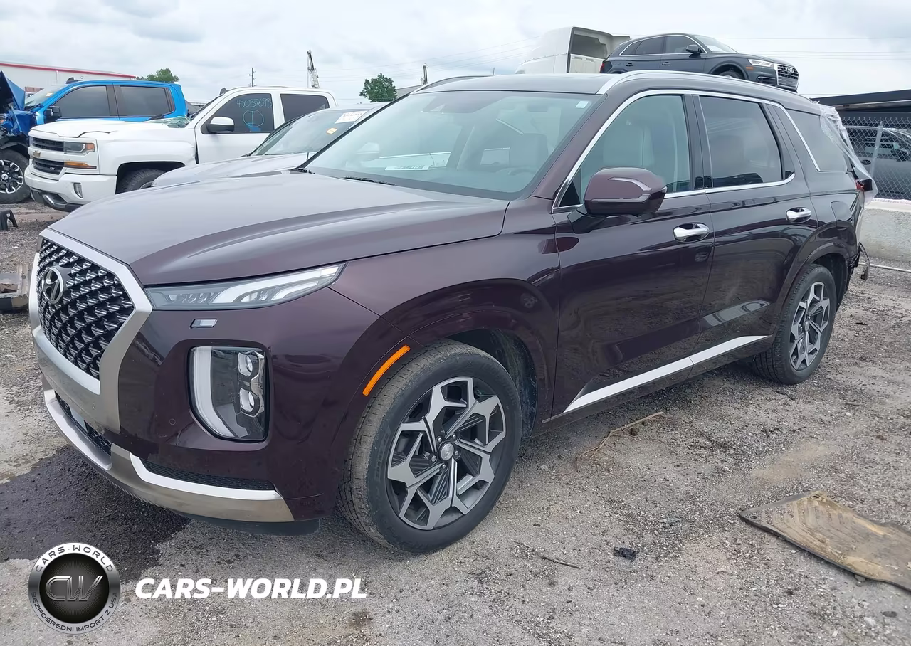 2022 Hyundai Palisade Calligraphy VIN:KM8R74HEXNU454522 - 2