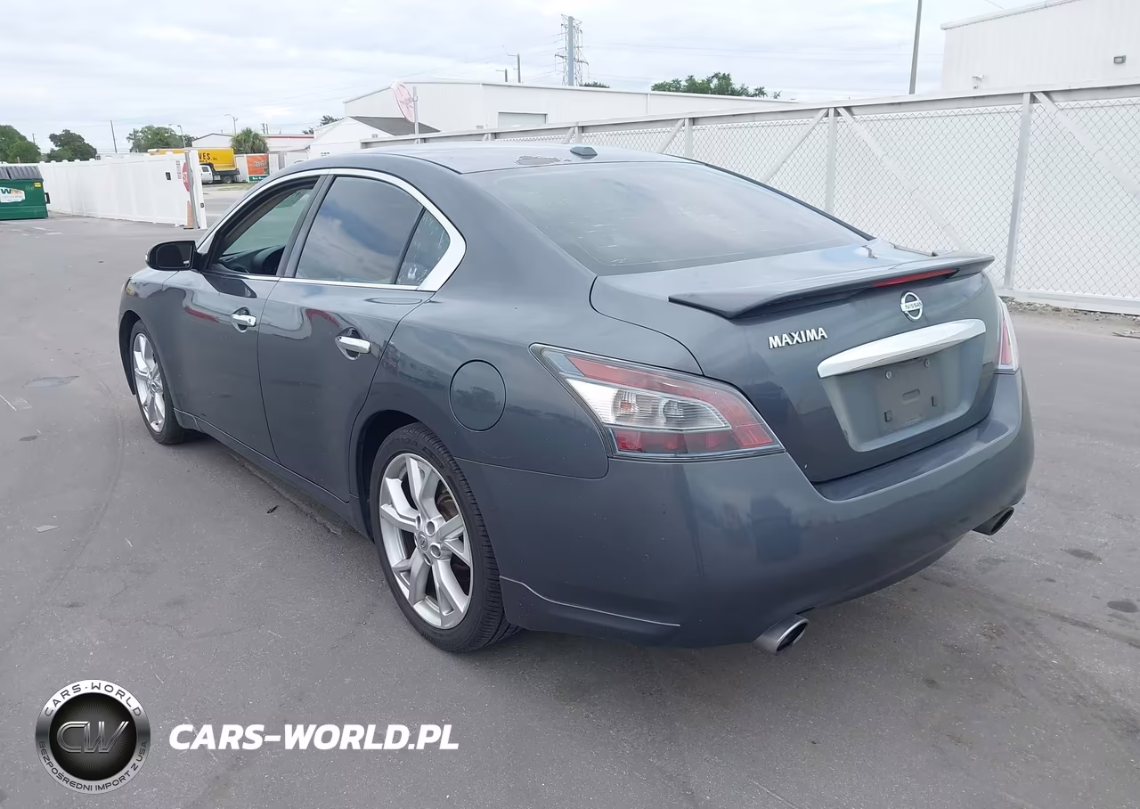 2012 Nissan Maxima 3.5 Sv VIN:1N4AA5AP8CC869075 - 3