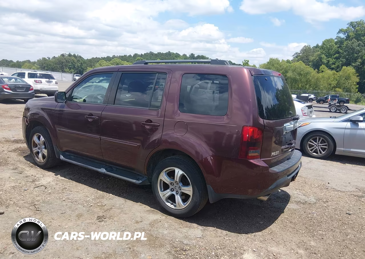 2012 Honda Pilot Ex VIN:5FNYF3H46CB039269 - 3