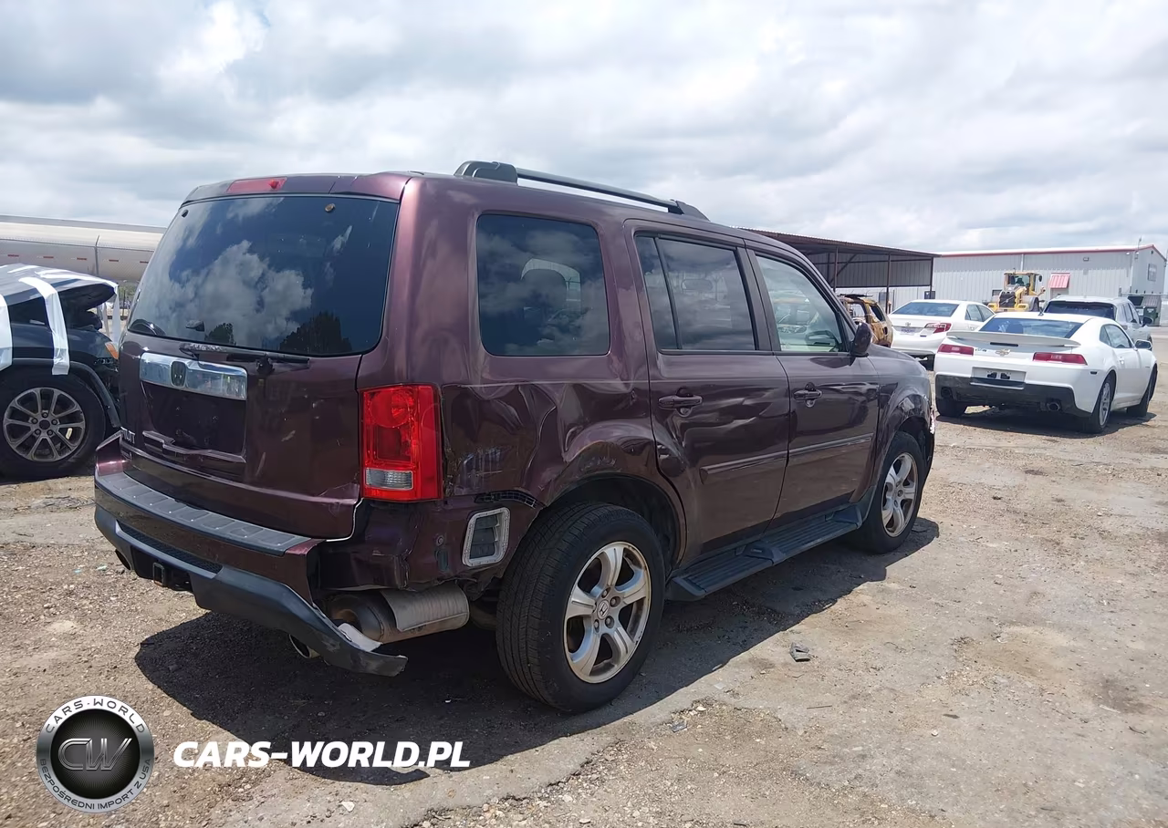 2012 Honda Pilot Ex VIN:5FNYF3H46CB039269 - 4